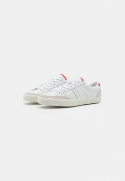 Lacoste COUPOLE - Baskets Basses - White/pink -Lacoste Soldes Magasin 00236bb5b67e421ca10a2aafbba574d5