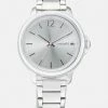 Lacoste SLICE - Montre - Silver-coloured/white