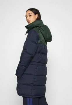 Lacoste BOXY PUFFER - Doudoune - Navy Blue/sinople -Lacoste Soldes Magasin 01782bc09d8c4ffc899b88f5e9a27147