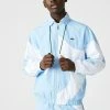 Lacoste Veste De Survêtement - Bleu Blanc