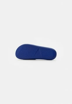 Lacoste CROCO SLIDE - Mules - Blu/org -Lacoste Soldes Magasin 0268ca14fd1e4856865dc2545b3fff62