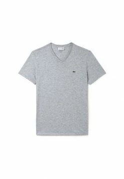 Lacoste T-shirt Basique - Light Grey -Lacoste Soldes Magasin 02df0c878def4b6d9ce9bc438b04ced0