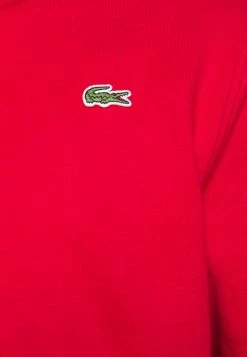 Lacoste PLUS - Sweat à Capuche Zippé - Red -Lacoste Soldes Magasin 03685c12bcc641ccbe37b42eddcc14fd