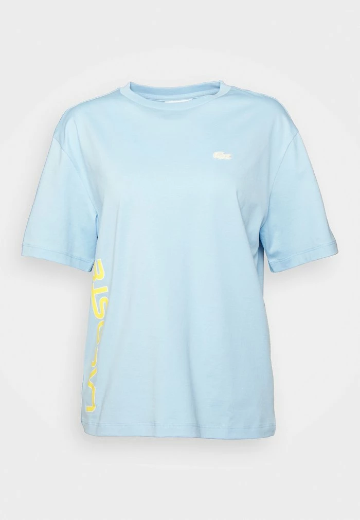 Lacoste EXCLUSIVE - T-shirt Imprimé - Light Blue 5 Lacoste EXCLUSIVE - T-shirt Imprimé - Light Blue – Image 5