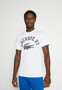 Lacoste T-shirt Imprimé - Blanc