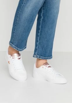 Lacoste LEROND - Baskets Basses - White/light Pink