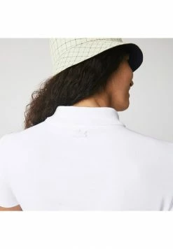 Lacoste Robe En Jersey - Blanc -Lacoste Soldes Magasin 068a992e91ad4023adb87b7f0dc39bef