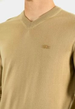 Lacoste Pullover - Beige -Lacoste Soldes Magasin 07f3ef4c8e1343bc94f5a670619267b8