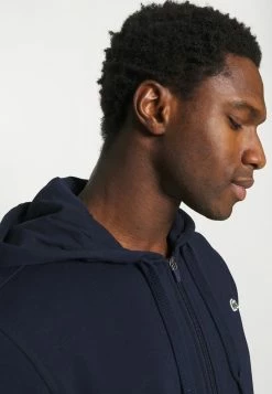 Lacoste PLUS - Sweat à Capuche Zippé - Navy Blue -Lacoste Soldes Magasin 08632e9ae0e748d8a27f1a7f5d93f5bc