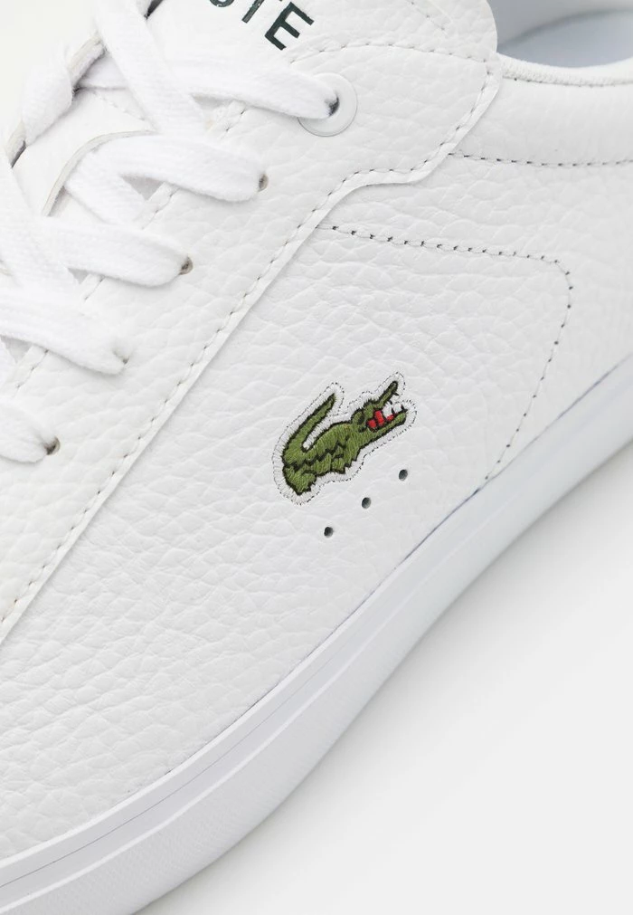 Lacoste POWERCOURT - Baskets Basses - White/dark Green 6 Lacoste POWERCOURT - Baskets Basses - White/dark Green – Image 6