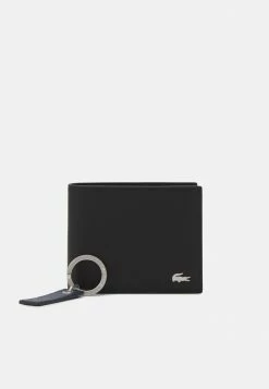 Lacoste KEY HOLDER BOX SET - Portefeuille - Noir