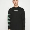 Lacoste T-shirt à Manches Longues - Noir