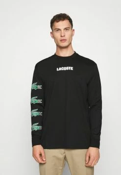 Lacoste T-shirt à Manches Longues - Noir