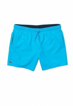 Lacoste Short De Bain - Turquoise Bleu Marine -Lacoste Soldes Magasin 0a381cdf310d4700981c9219406ee865