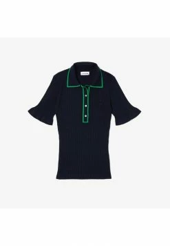Lacoste Polo - Bleu Marine / Vert -Lacoste Soldes Magasin 0acfff15a0304f07bec4dfbc93f8701a