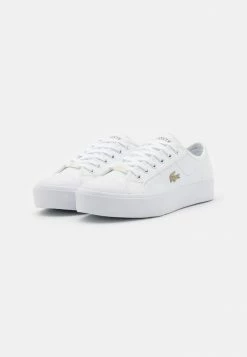 Lacoste ZIANE PLUS GRAND - Baskets Basses - White -Lacoste Soldes Magasin 0adcbb50a42b4afcaf6bfbcdf7432f84