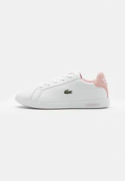 Lacoste GRADUATE - Baskets Basses - White/light Pink