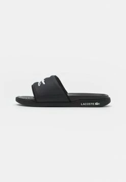 Lacoste CROCO DUALISTE - Mules - Black/white