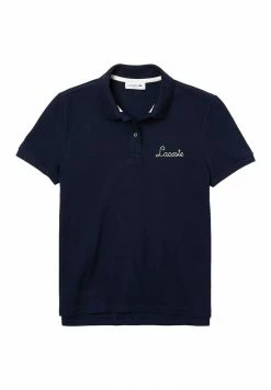 Lacoste Polo - Bleu Marine / Blanc -Lacoste Soldes Magasin 0db12a590dc24546a80c4d38f00feec2