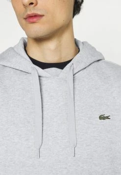 Lacoste Sweat à Capuche - Argent Chine/elephant -Lacoste Soldes Magasin 0dddb3c86be84411a7e22397956744ce