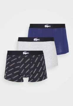 Lacoste 3 PACK - Shorty - Marine/blanc-argent Chine-methylene -Lacoste Soldes Magasin 0f9e3b989a6c4ade9419d4efe89a098f