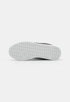Lacoste CARNABY EVO - Baskets Basses - Black/silver -Lacoste Soldes Magasin 1029c0ad77b14a7583038cc4ece5a667