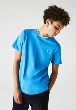 Lacoste T-shirt Basique - Bleu / Blanc