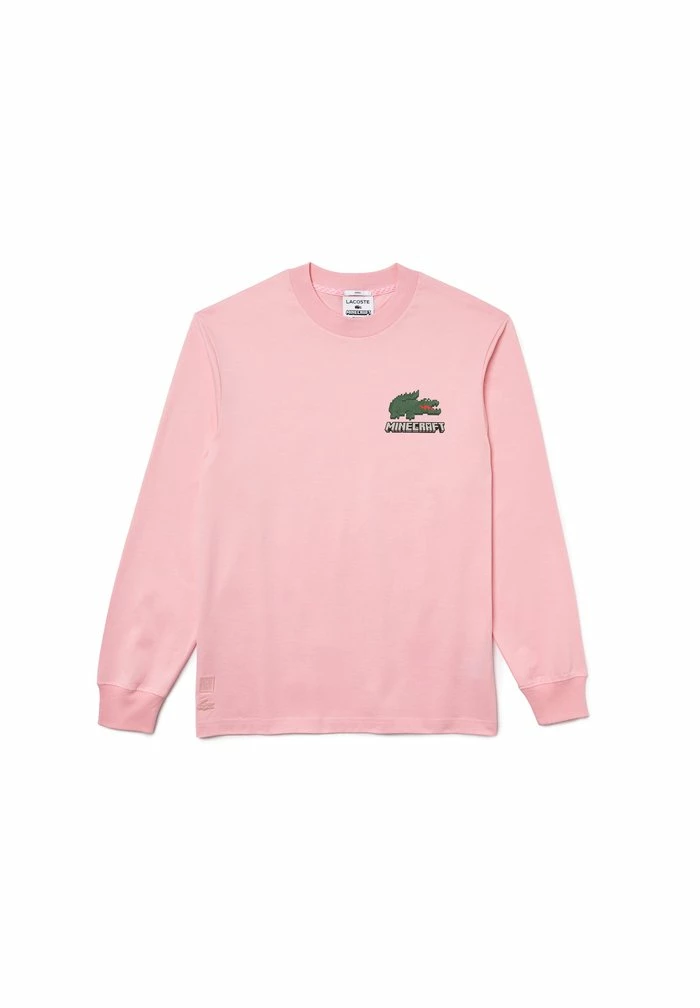 Lacoste MINECRAFT - T-shirt à Manches Longues - Rose 6 Lacoste MINECRAFT - T-shirt à Manches Longues - Rose – Image 6