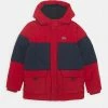 Lacoste JACKET - Veste D'hiver - Alizarin/navy Blue