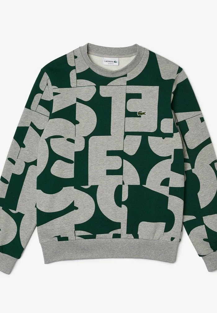 Lacoste Sweatshirt - Gris Chine Vert 5 Lacoste Sweatshirt - Gris Chine Vert – Image 5