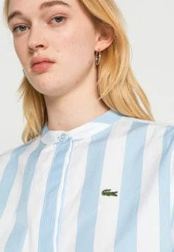 Lacoste Blouse - Overview/white -Lacoste Soldes Magasin 10fa83e316e04f99a74173332fc28f9b