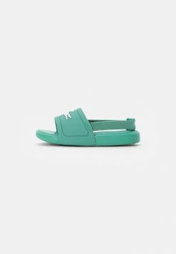 Lacoste SLIDE - Mules - Green White -Lacoste Soldes Magasin 115369abc2174a81867b05f105a8c05c