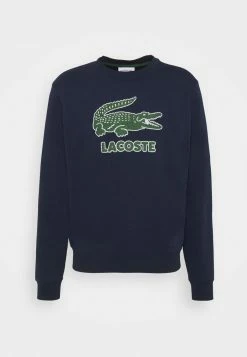 Lacoste Sweatshirt - Navy Blue -Lacoste Soldes Magasin 1159b8e83b6348209533fb4492024311