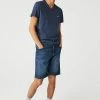 Lacoste T-shirt Basique - Bleu Chine
