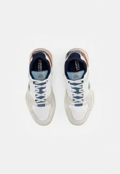 Lacoste T-POINT - Baskets Basses - Wht/blu -Lacoste Soldes Magasin 11bb0d2d3f23478788ce079e1c86d33c