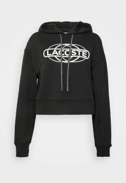 Lacoste EXCLUSIVE - Sweat à Capuche - Black -Lacoste Soldes Magasin 11c850876f5f46aa8e2cbef22949a518