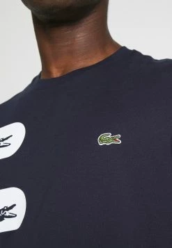 Lacoste T-shirt Imprimé - Marine -Lacoste Soldes Magasin 1299ef3d68e346e2b75eecff0bfa795e