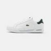 Lacoste TWIN SERVE - Baskets Basses - White/dark Green