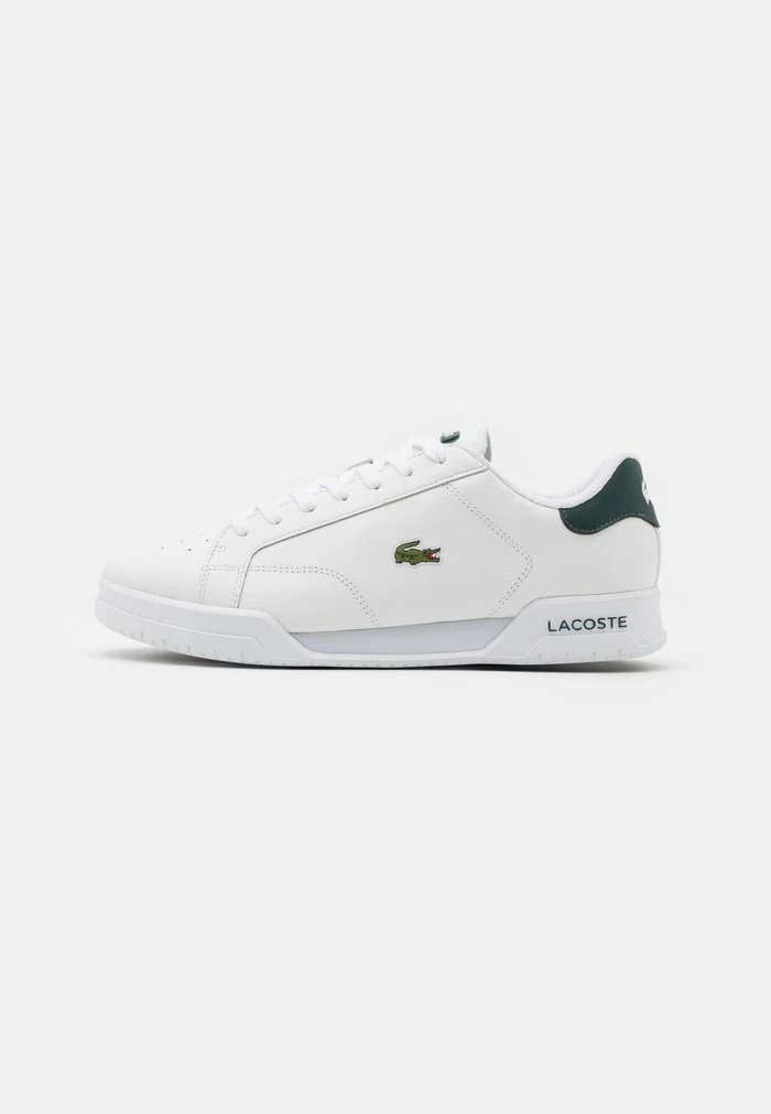 Lacoste TWIN SERVE - Baskets Basses - White/dark Green 1 Lacoste TWIN SERVE - Baskets Basses - White/dark Green