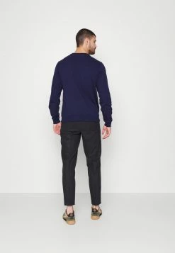 Lacoste Sweatshirt - Navy Blue -Lacoste Soldes Magasin 13521b36e2f547b98edf1018256ea735