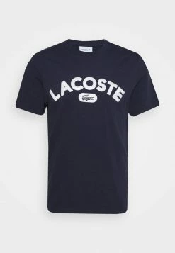 Lacoste T-shirt Imprimé - Marine -Lacoste Soldes Magasin 13ae38b748e44ac58d3e6628d20e0b12