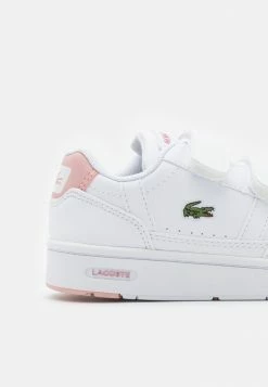 Lacoste T-CLIP - Baskets Basses - White/light Pink -Lacoste Soldes Magasin 13d73e2a50f34b83bb1114f5044f1237