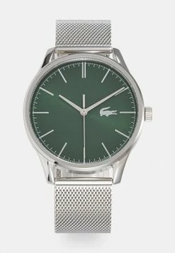 Lacoste VIENNA - Montre - Silver-coloured/green