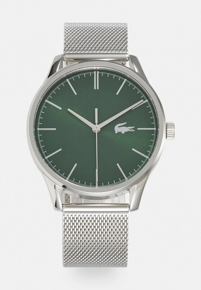 Lacoste VIENNA - Montre - Silver-coloured/green 1 Lacoste VIENNA - Montre - Silver-coloured/green