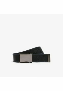 Lacoste 35 WOVEN STRAP - Ceinture - Noir Eclipse