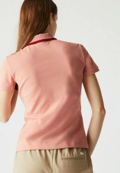 Lacoste Polo - Rose / Rouge -Lacoste Soldes Magasin 15445f6899d3472784dc5a8376a30a73