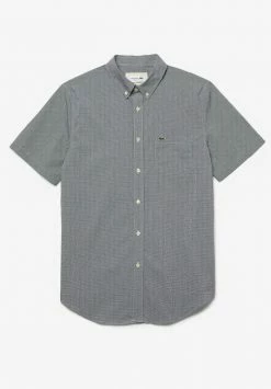 Lacoste Chemise - Blanc/bleu Marine -Lacoste Soldes Magasin 1683a13b612e4ad8b0fae95b20289485