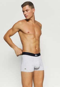 Lacoste 3 PACK - Shorty - Marine/blanc-argent Chine-methylene -Lacoste Soldes Magasin 16a4c94fb75b418784a591c8c94131ea