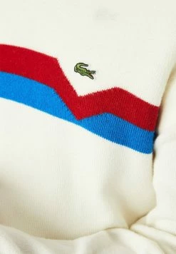 Lacoste Pullover - Blanc / Bleu / Rouge -Lacoste Soldes Magasin 16a8b788501145ce9163743fc74f6738