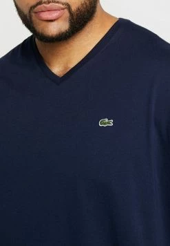 Lacoste T-shirt Basique - Navy -Lacoste Soldes Magasin 17741044c0524018b38df3243330ecd2
